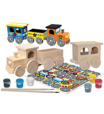 Works of Ahhh Classic Wood Paint Kit - Toy Train