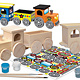 Works of Ahhh Classic Wood Paint Kit - Toy Train