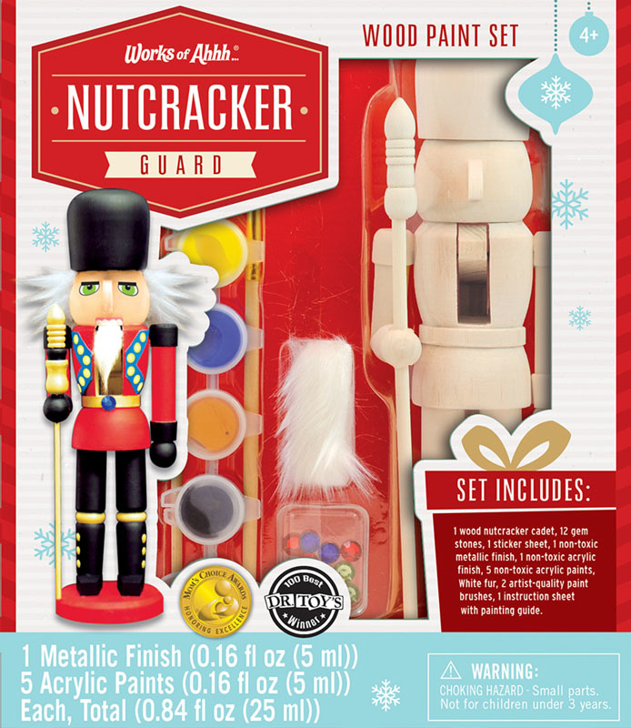 Holiday Wood Paint Kit - Nutcracker Guardsman