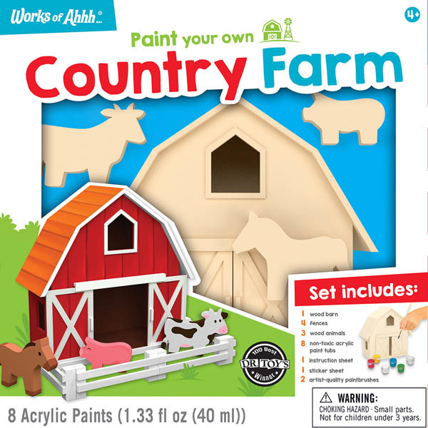 Works of Ahhh Premium Paint Kit - Country Farm