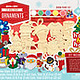 Masterpiece Holiday Wood Paint Kit - 12pc Ornaments