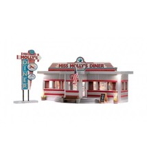 Woodland Scenics Woodland Scenics N Scale Miss Molly's Diner