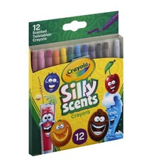 Crayola SILLY SCNT TWIST CRAYON 12CT