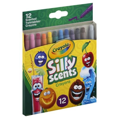 Crayola SILLY SCNT TWIST CRAYON 12CT