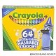 64 ct. Ultra-Clean Washable Crayons - Regular Size