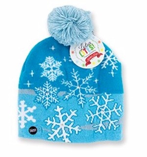 Snowflake Light-up Beanie Hat