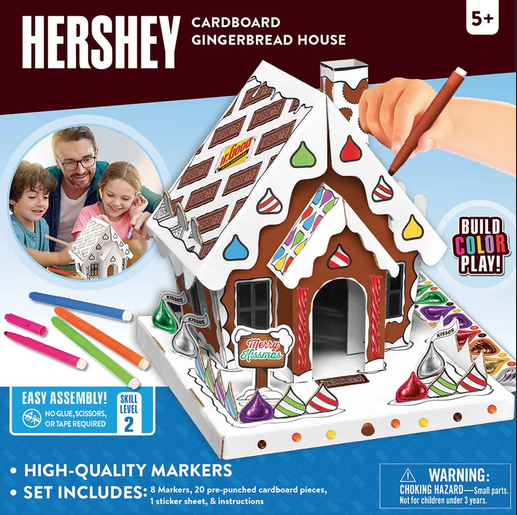 Masterpiece Hersheys - Gingerbread House