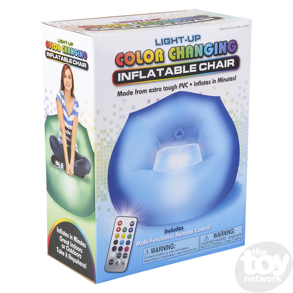 Light-Up Color Changing Inflatable Chair