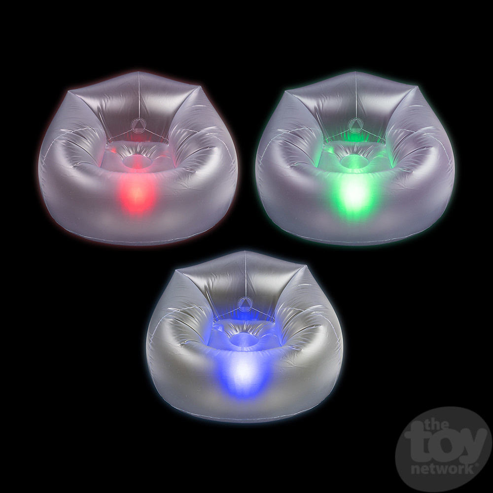 Light-Up Color Changing Inflatable Chair