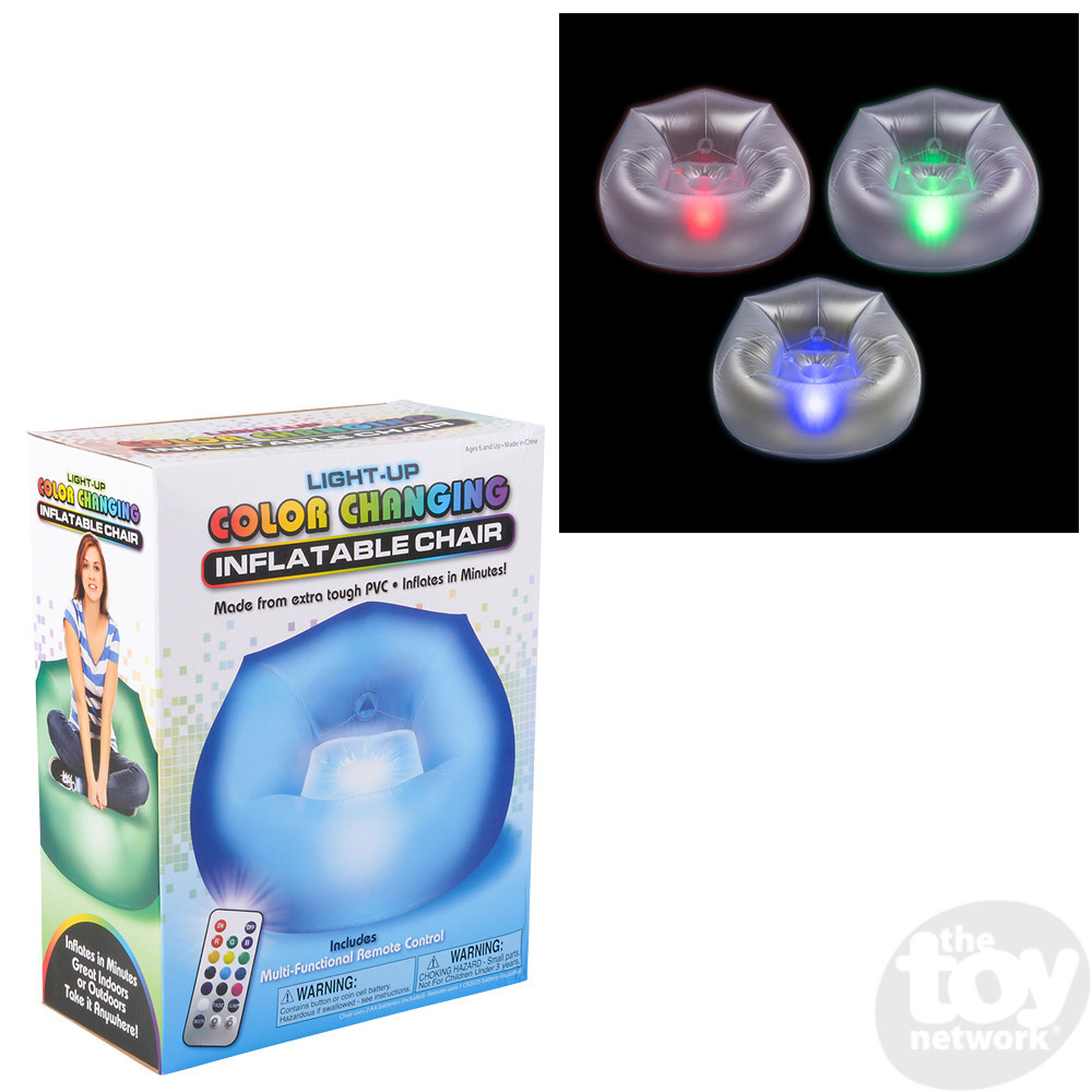 Light-Up Color Changing Inflatable Chair