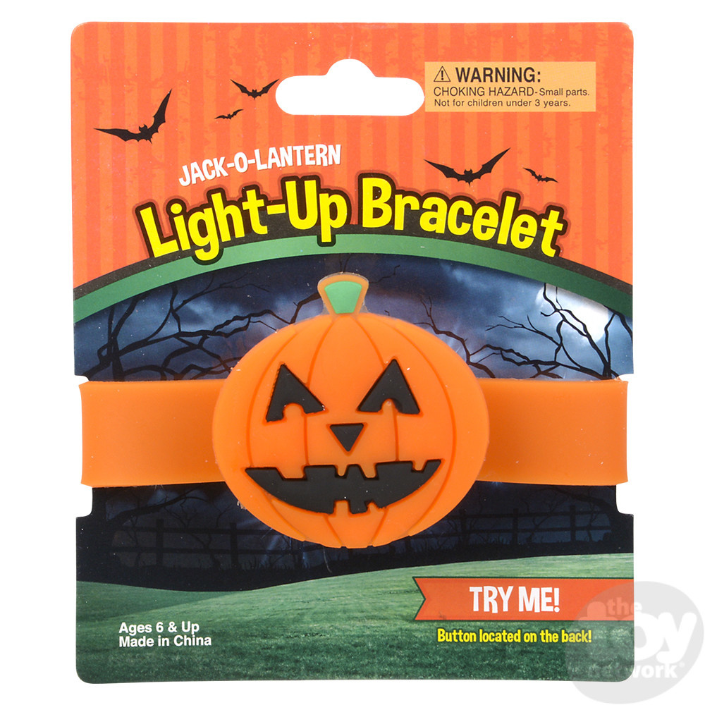 The Toy Network Pumpkin Light-Up BRACELET
