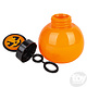 The Toy Network Pumpkin Light-Up Bubbler Flashlight - 12"