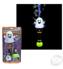 The Toy Network 12" Ghost Light-Up Bubble Blower