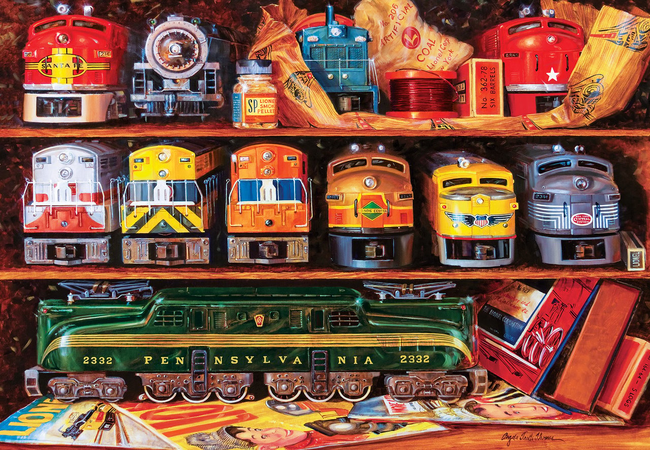 Masterpiece Lionel - Well Stocked Shelves - Puzzle