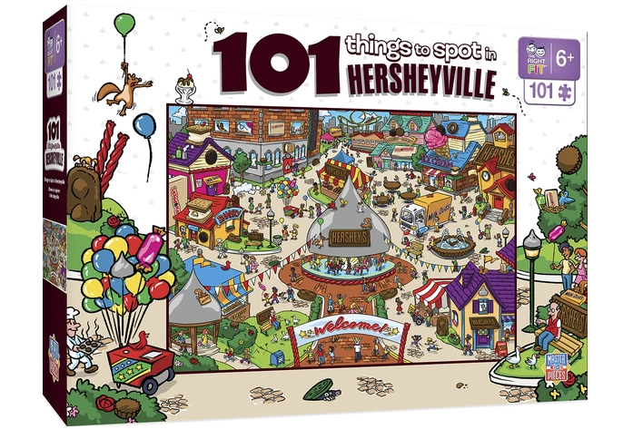 Masterpiece 101 Things to Spot - Hersheyville Puzzle