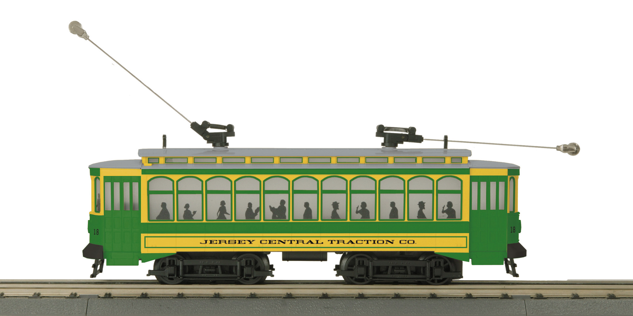 MTH - RailKing 30-5169-1 Jersey Central Brill Trolley