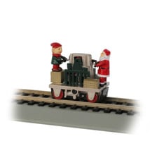 BAC HO Operating Gandy Dancer, Christmas