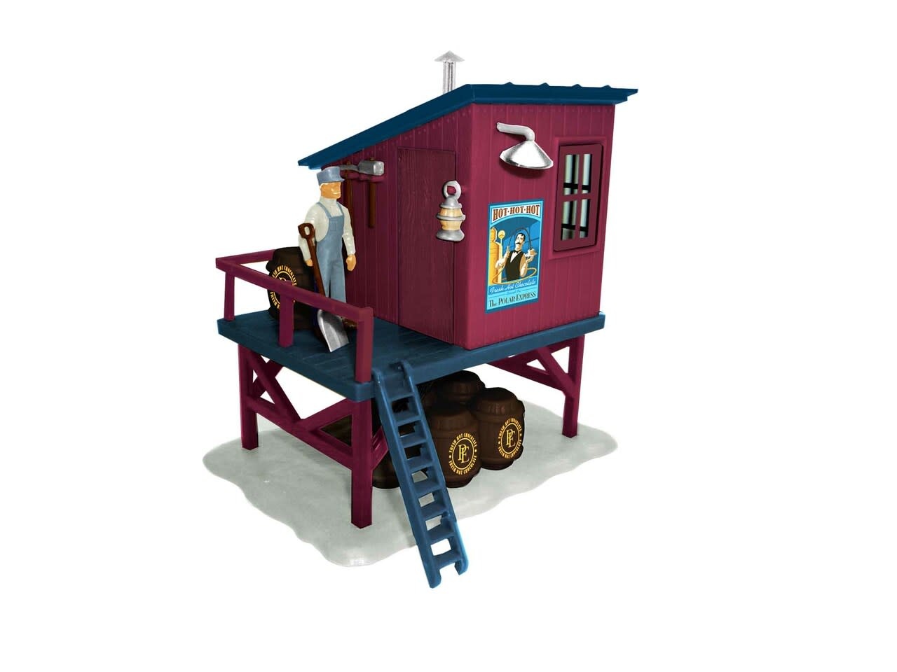 Lionel The Polar Express Barrel Shed