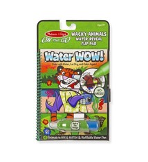 Water Wow! Wacky Animals Water Reveal Flip Pad