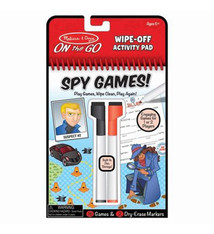 Melissa & Doug Wipe-Off Activity Pad - Spy