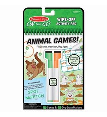 Wipe - Off Activity Pad - Animals