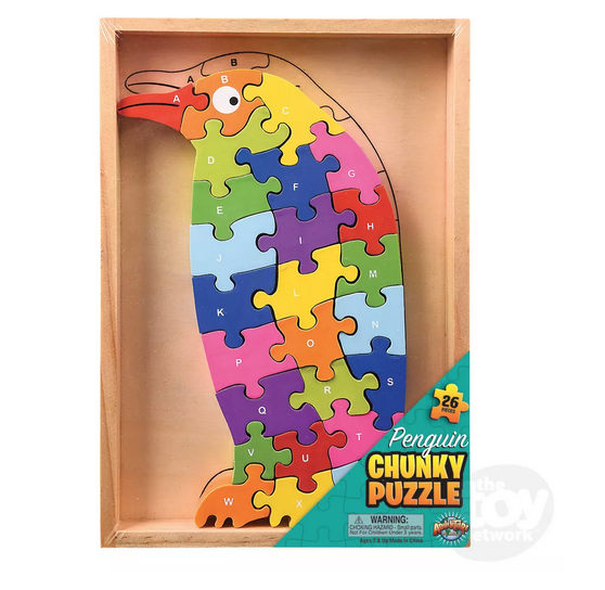 10.25" X 7.25" WOODEN PENGUIN PUZZLE