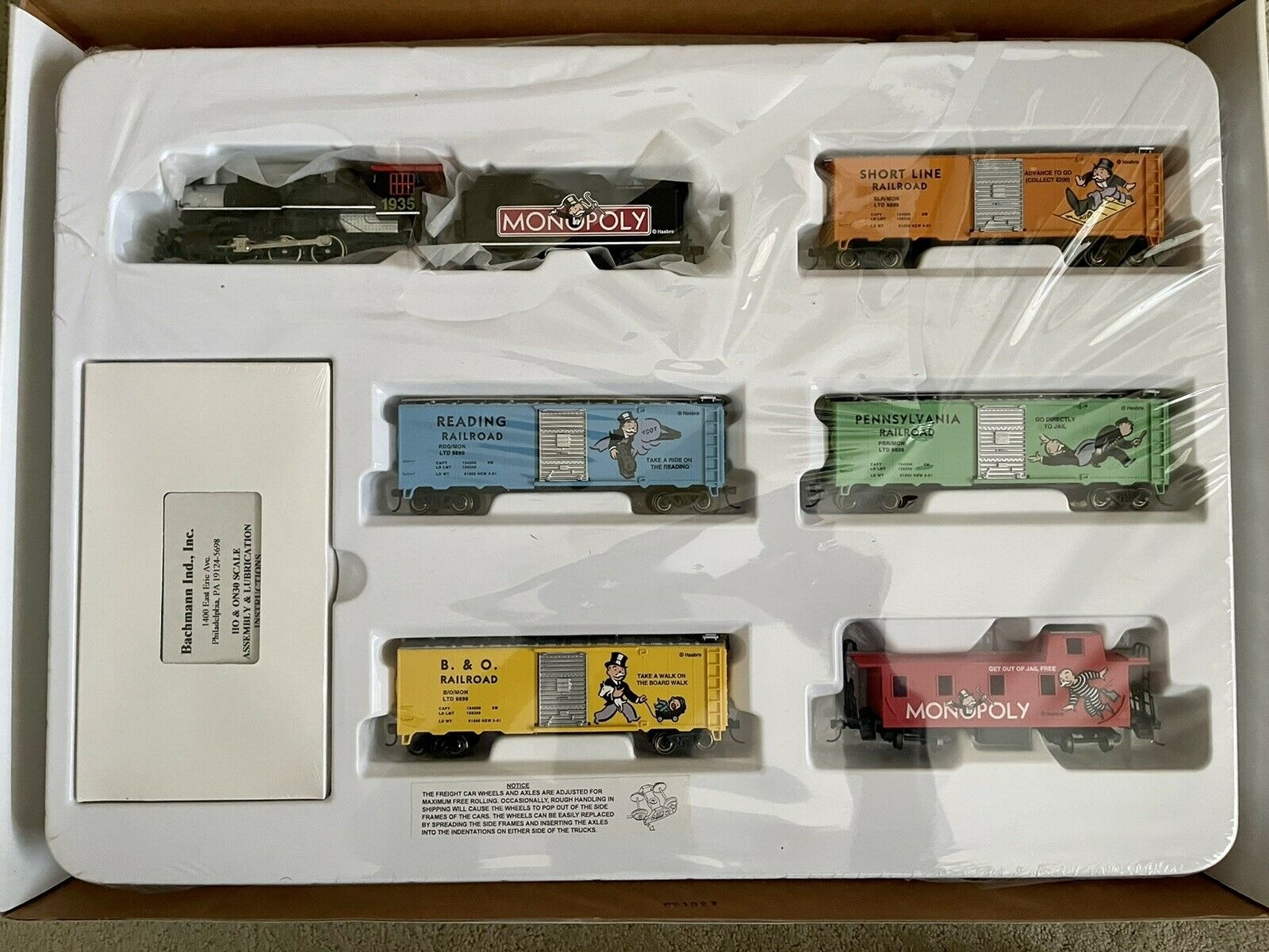 BACHMANN Monopoly Comemerative Set