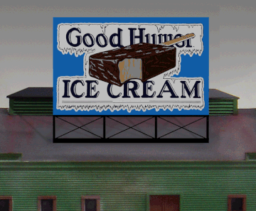 Miller Engineering Miller Engineering Light Works #88-1501, Good Humor Ice cream Sign