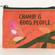 BlueQ Change Is Good People Coin Purse