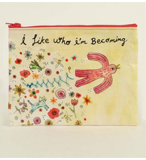 BlueQ Who I'm Becoming Zipper Pouch