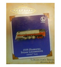 Hallmark Ornament, 1939 Hiawathe Steam Locomotive