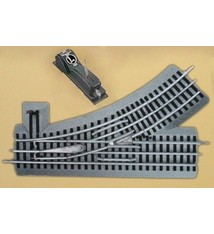 Lionel 6-81254 O31 Remote/Command FasTrack Switch LH