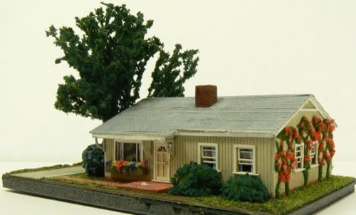 N scale Ranch House