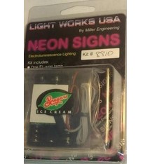 Miller Engineering Miller Engineering  #8810 Window Sign, Breyers Ice Cream