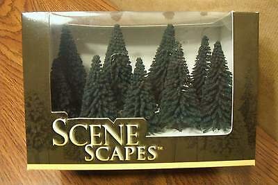 BACHMANN #BAC 32101, Scenescapes Pine Trees, 3-4" (9)