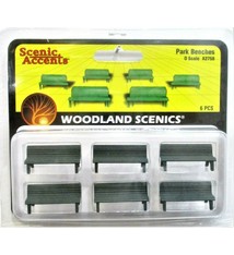 Woodland Scenics A2758 Park Benches O