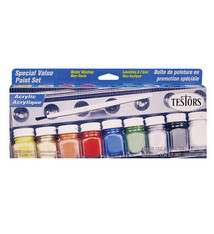 Testors 9196 Acrylic Paint Set