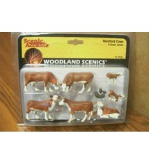 Woodland Scenics A2767 Woodland Scenics Hereford Cows O