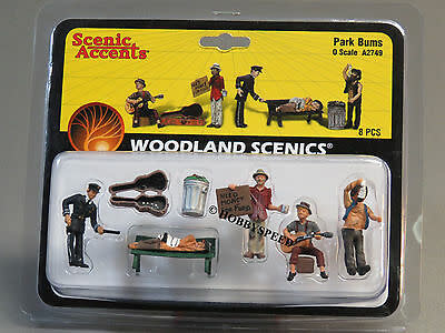 Woodland Scenics A2749 Woodland Scenics Park Bums O