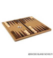 The Toy Network 10" Wooden Backgammon