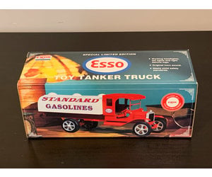 VINTAGE EXXON 1918 ESSO STANDARD GASOLINE TOY TANKER TRUCK LIMITED