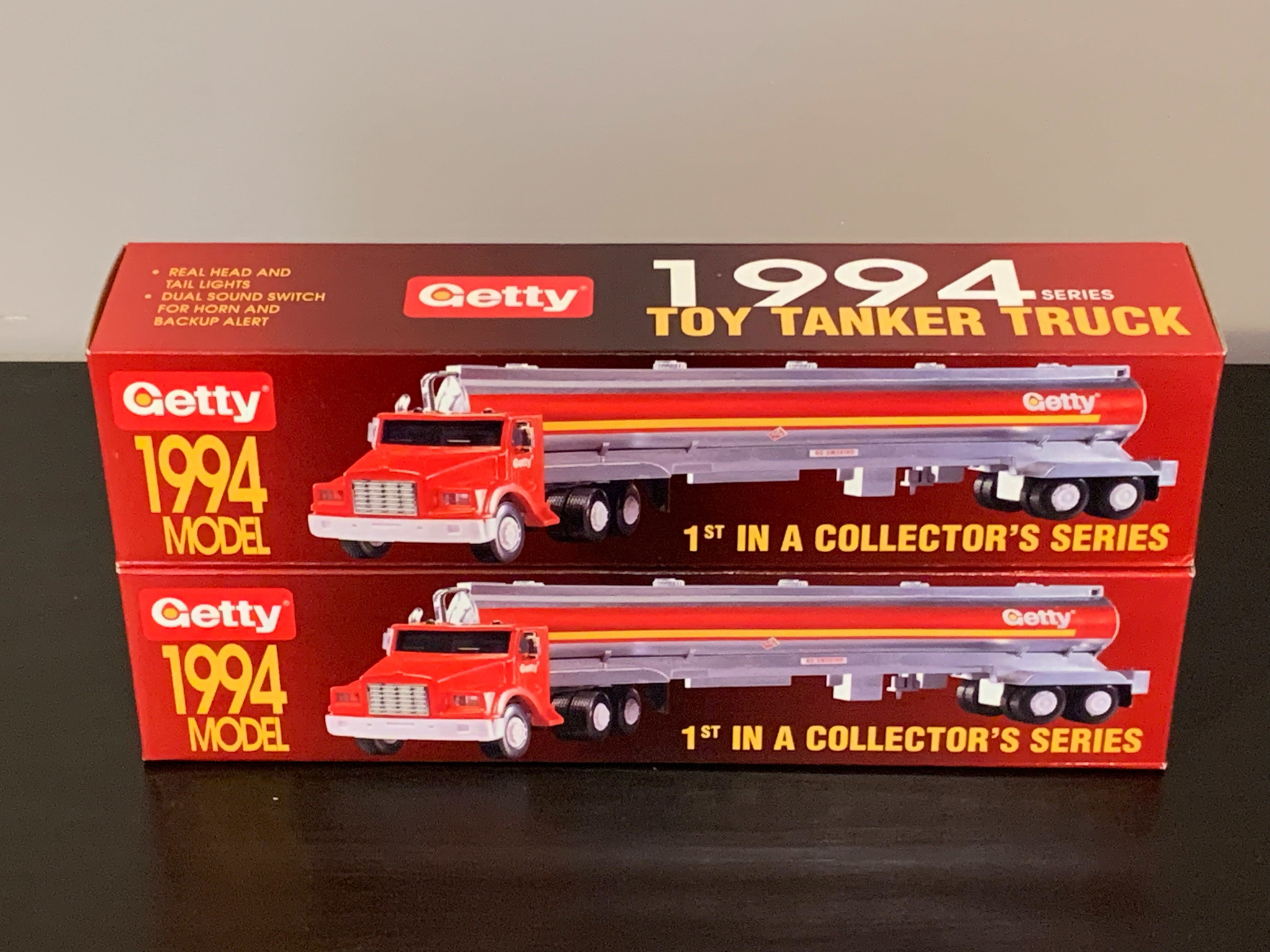 1994 Getty Toy Tanker Truck 1st in Series w/Sound & Lights