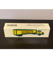 Toy Truck Collector Limited Edition 18-Wheel Box Trailer Truck with Bank 1995