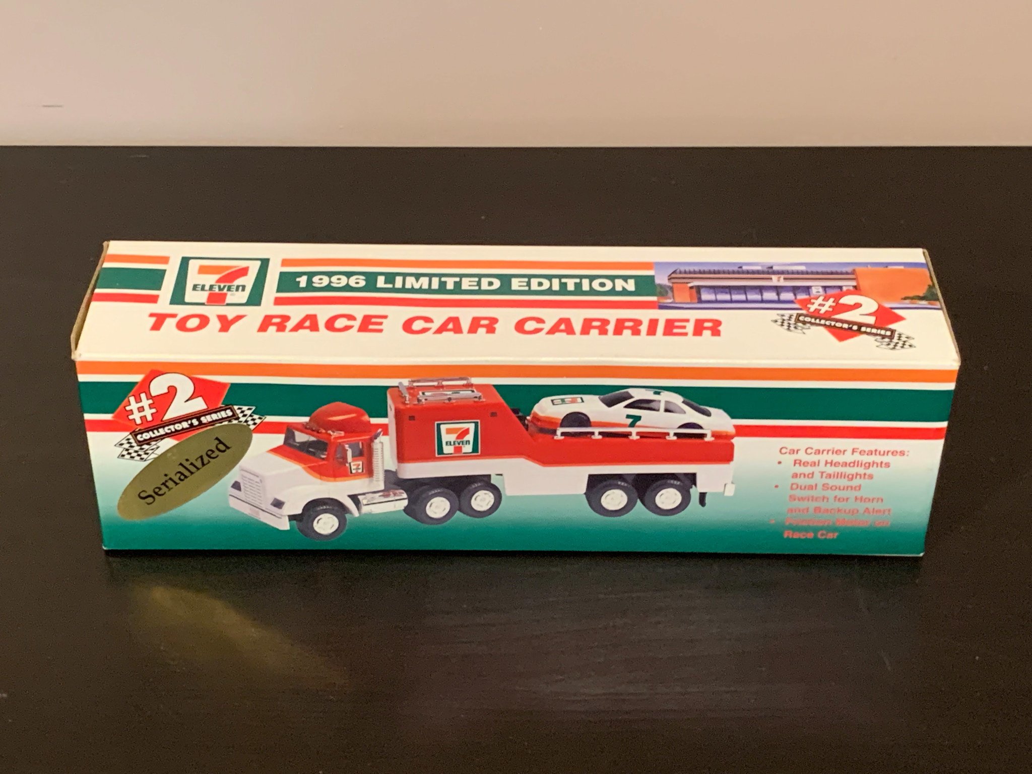 7-11 1996 Limited Edition Race Car Carrier