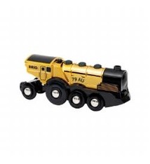 BRIO Mighty Golden Action Locomotive