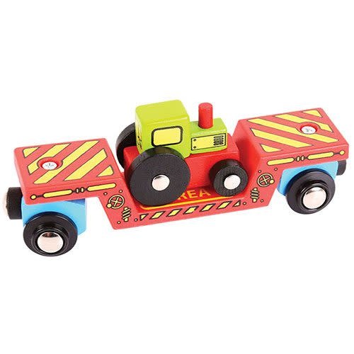 Big Jig Toys Big Jigs Toys Low Loader Wagon