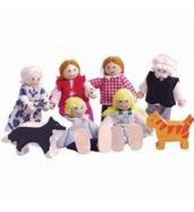 Big Jig Toys Heritage Playset Doll Family