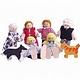 Big Jig Toys Heritage Playset Doll Family