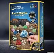 Blue Marble National Geographic Rock & Mineral Starter Kit