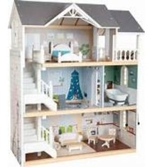 Legler Small Foot Iconic Playhouse Complete Set